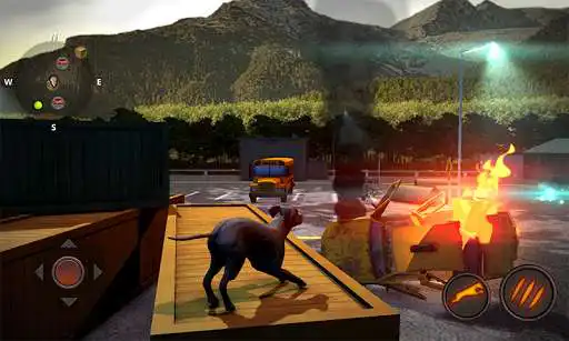 Play Great Dane Dog Simulator as an online game Great Dane Dog Simulator with UptoPlay