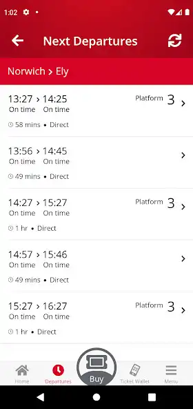 Play Greater Anglia Tickets  Times as an online game Greater Anglia Tickets  Times with UptoPlay