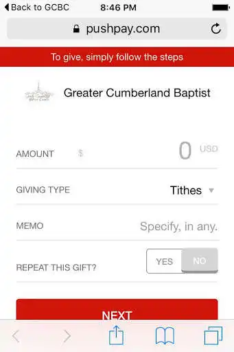 Play Greater Cumberland Baptist as an online game Greater Cumberland Baptist with UptoPlay