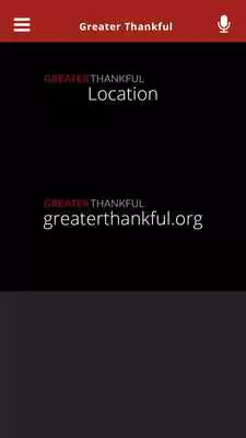 Play Greater Thankful