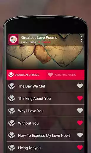 Play Greatest Love Poems Forever