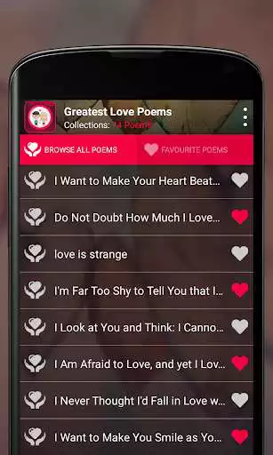 Play Greatest Love Poems Forever
