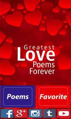 Play Greatest Love Poems Forever