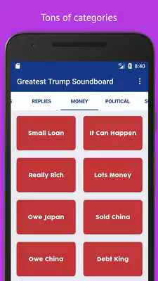 Play Greatest Trump Soundboard