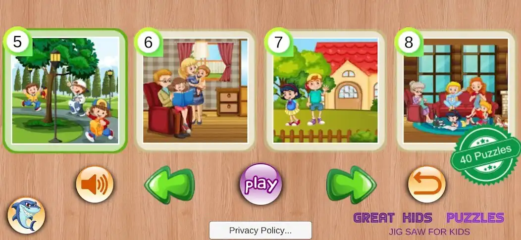 Play Great Kids Puzzles as an online game Great Kids Puzzles with UptoPlay