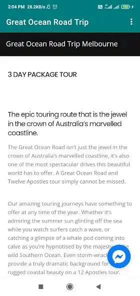 Play Great Ocean RoadTrip Melbourne as an online game Great Ocean RoadTrip Melbourne with UptoPlay