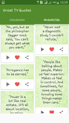 Play Great TV Quotes as an online game Great TV Quotes with UptoPlay