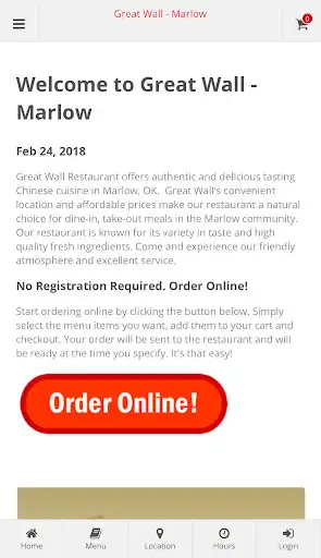 Play Great Wall Restaurant Marlow Online Ordering  and enjoy Great Wall Restaurant Marlow Online Ordering with UptoPlay