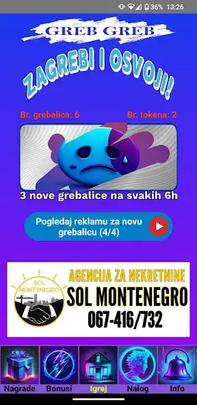 Play Greb Greb as an online game Greb Greb with UptoPlay