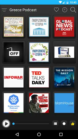 Play Greece Podcast  and enjoy Greece Podcast with UptoPlay