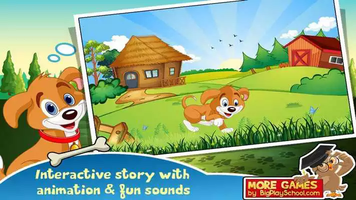 Play Greedy Dog Pop Up Story Books
