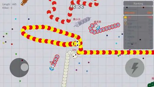 Play Greedy Dragon Race - Snake vs Snake  and enjoy Greedy Dragon Race - Snake vs Snake with UptoPlay