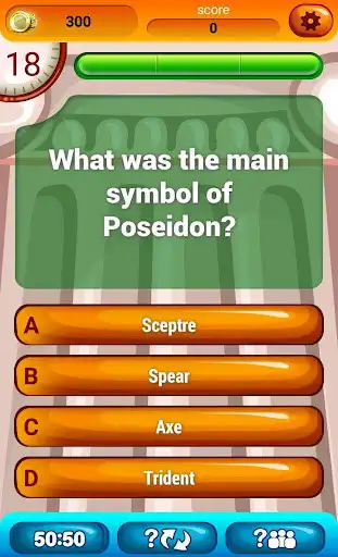 Play Greek Mythology Quiz Game as an online game Greek Mythology Quiz Game with UptoPlay