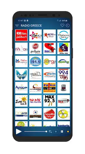 Play APK Greek Radio Stations  and enjoy Greek Radio Stations with UptoPlay com.videoworld.radio