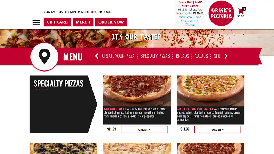 Play Greeks Pizzeria  and enjoy Greeks Pizzeria with UptoPlay