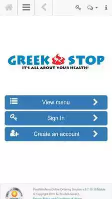 Play GREEK STOP