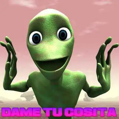 Play Green Alien Dance(Dame tu Cosita) as an online game Green Alien Dance(Dame tu Cosita) with UptoPlay