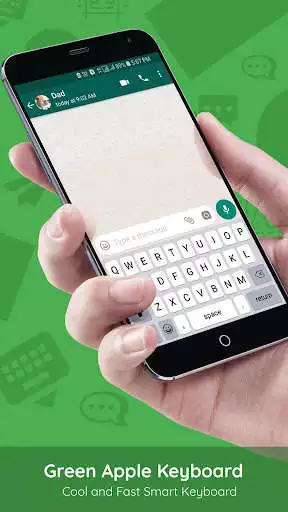 Play Green Apple Keyboard  and enjoy Green Apple Keyboard with UptoPlay