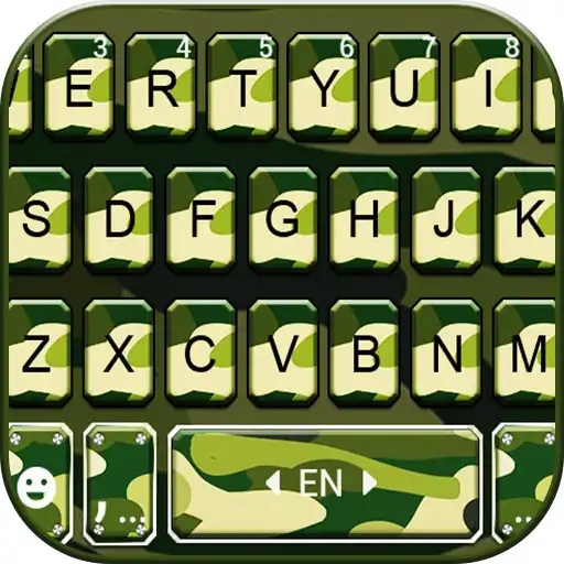 Play Green Camo Keyboard Theme APK