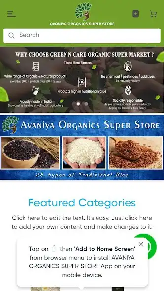 Play Greencare Organic Super Market  and enjoy Greencare Organic Super Market with UptoPlay