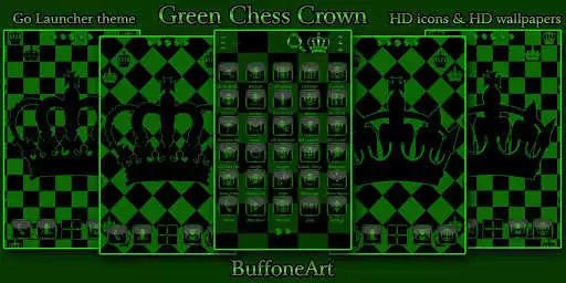 Play Green Chess Crown Go Launcher Theme  and enjoy Green Chess Crown Go Launcher Theme with UptoPlay