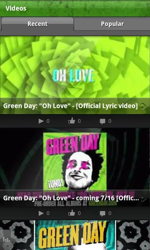 Play Green Days official app