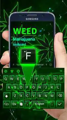 Play Green Emoji  Keyboard Theme