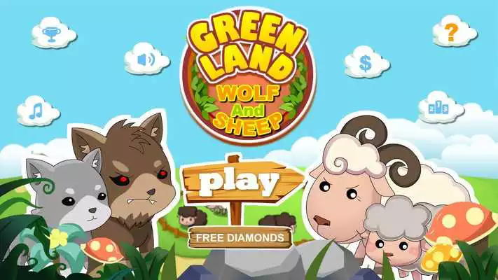 Play Green Farm - Wolf and Sheep
