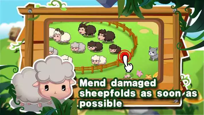 Play Green Farm - Wolf and Sheep
