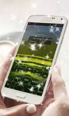 Play Green Field Keyboard Theme