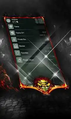 Play Green flame SMS Layout