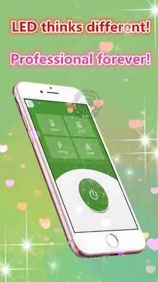 Play Green Flashlight LED Professional
