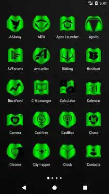 Play Green Fold Icon Pack v4.6 ✨Free✨