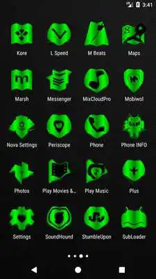 Play Green Fold Icon Pack v4.6 ✨Free✨