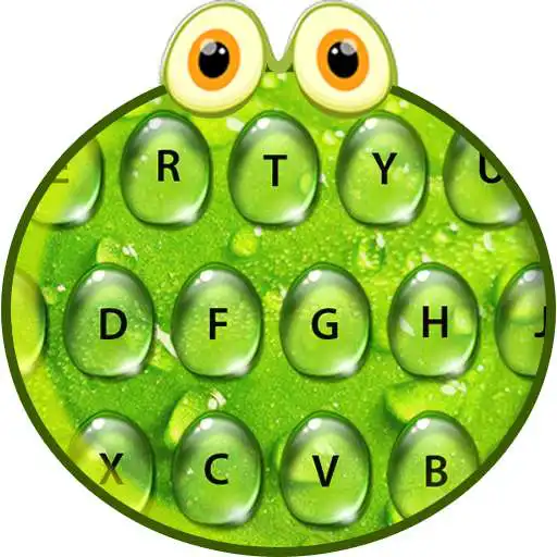 Free play online Green Frog Keyboard Theme APK