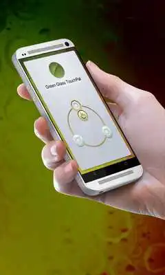 Play Green Glass Keypad Design