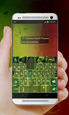 Play Green Glass Keypad Design