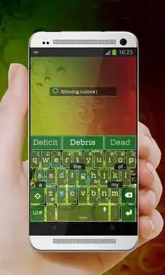 Play Green Glass Keypad Design