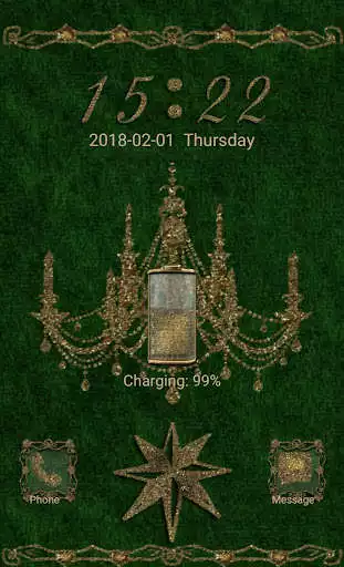 Play Green Gold Chandelier Go Locker theme as an online game online Green Gold Chandelier Go Locker theme with UptoPlay com.jiubang.goscreenlock.theme.com.buffoneart.greengoldchandelier Play Green Gold Chandelier Go Locker theme as an online game Green Gold Chandelier Go Locker theme with UptoPlay