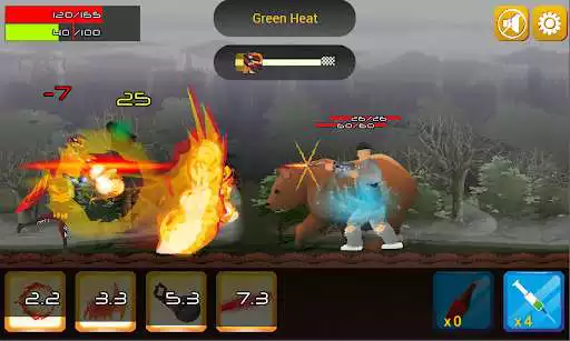 Play Green Heat as an online game Green Heat with UptoPlay