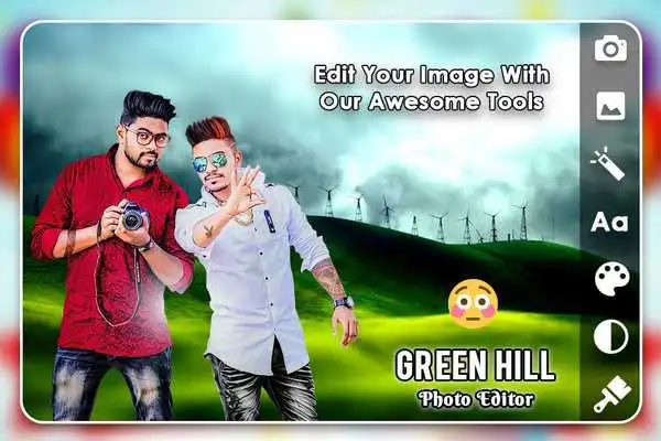 Play Green Hill Photo Editor