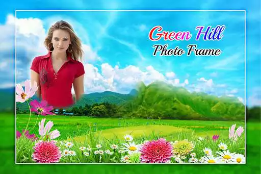 Play Green Hill Photo Frame