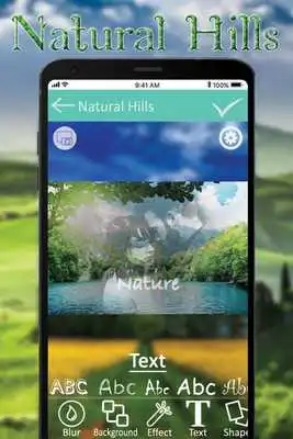 Play Green Hill Photo Frame