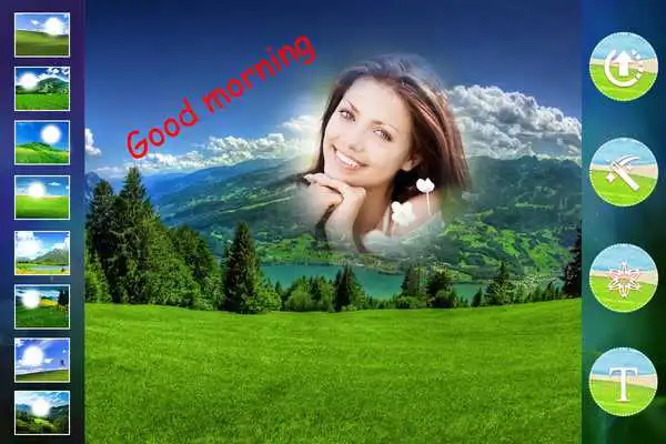 Play Green Hills Photo Frame