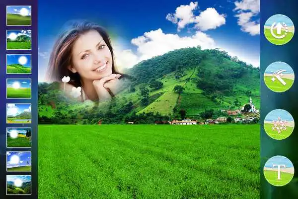 Play Green Hills Photo Frame