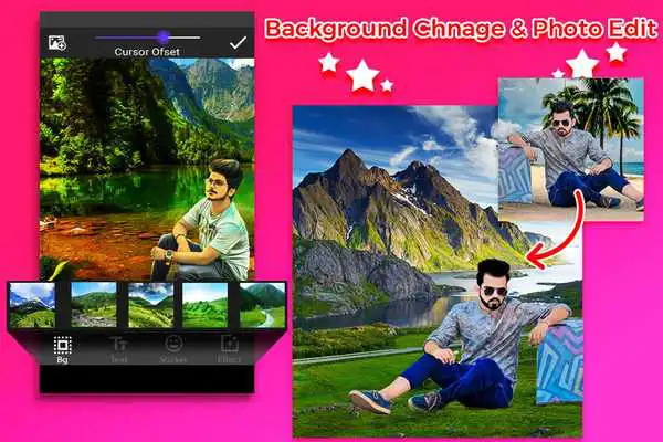 Play Green Hil Photo Editor - Background Changer