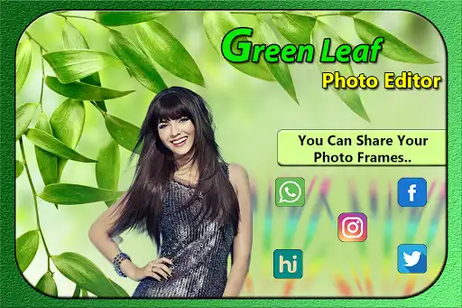 Play Green Leaf Photo Editor  and enjoy Green Leaf Photo Editor with UptoPlay