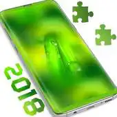 Free play online Green Leaf Puzzle Game APK