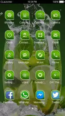 Play Green Lime Summer Theme HD