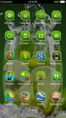 Play Green Lime Summer Theme HD